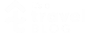 It's a Travel Blog brand logo in white typography, client branding by The Design Aura